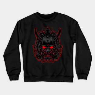 mecha oni Crewneck Sweatshirt